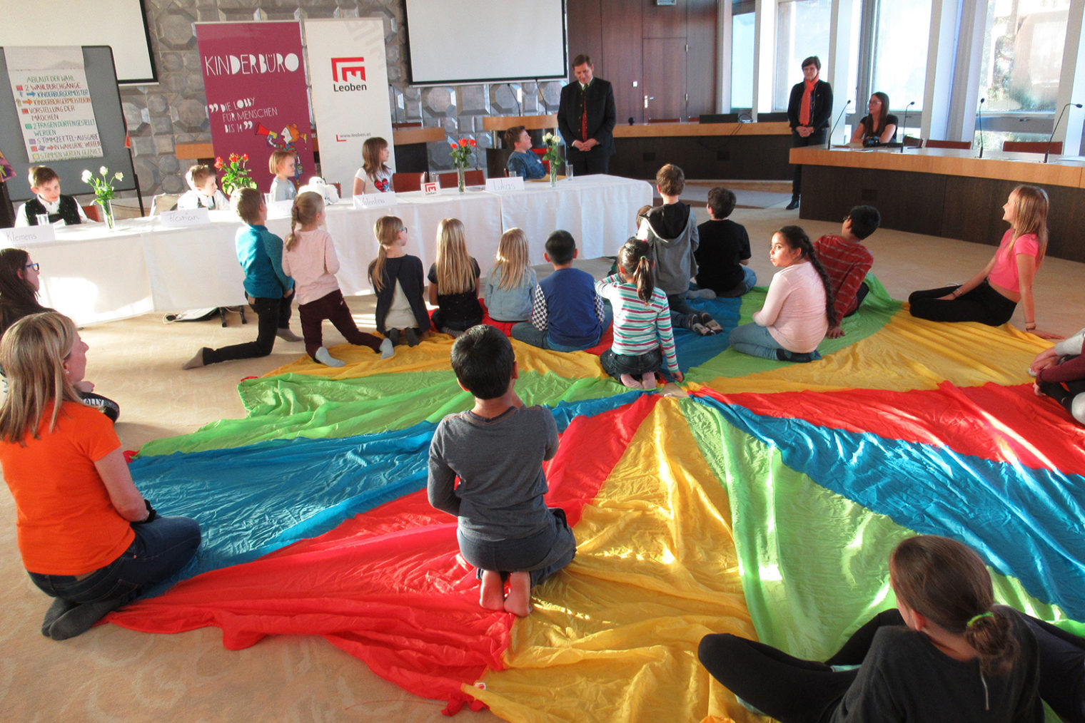 Wahl zum Kinderbürgermeister Leoben