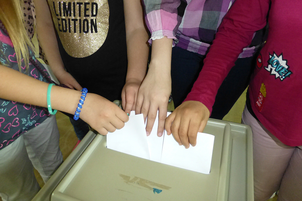 Wahl zum Kinderbürgermeister Leoben