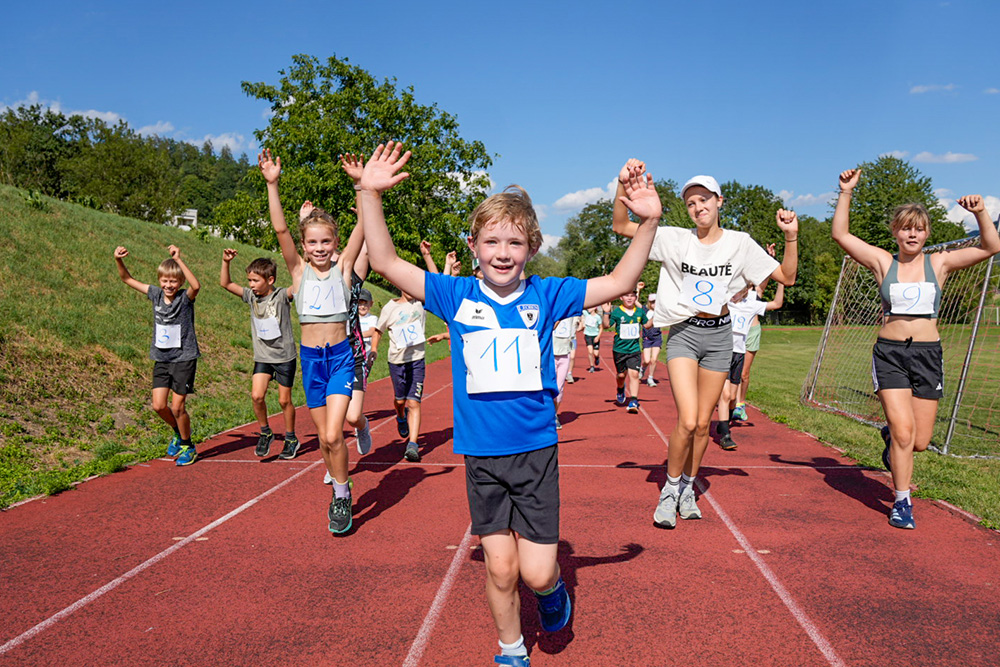 Actionreicher Sporttag der Ökokids mit Laufwettbewerb