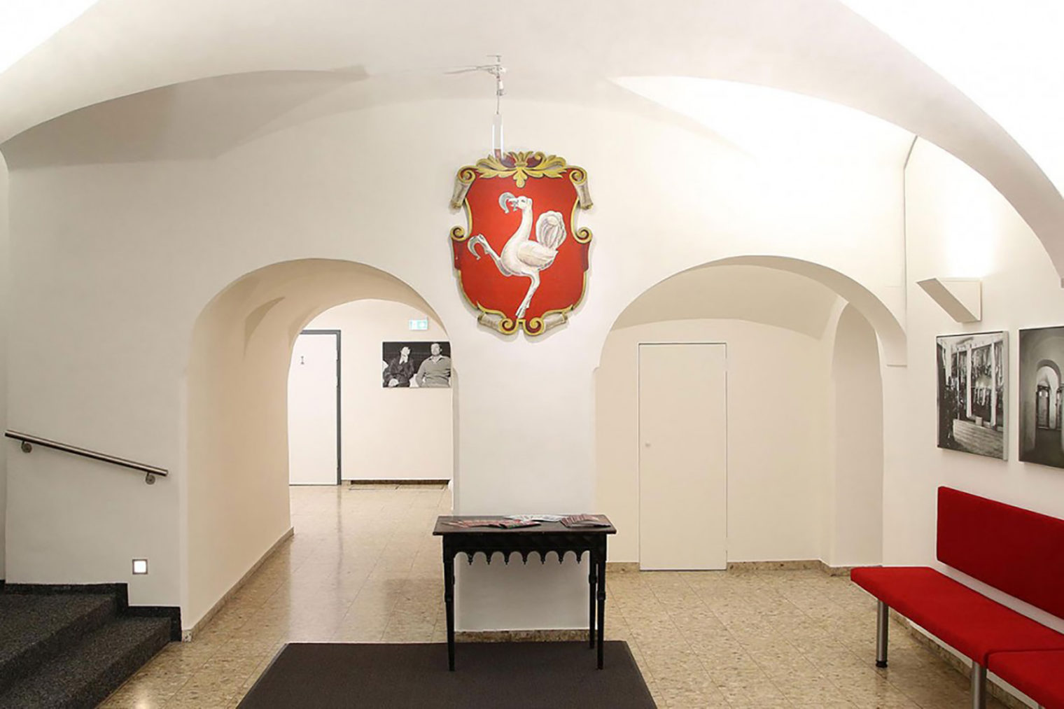 Leoben coat of arms at Leoben Municipal Theatre