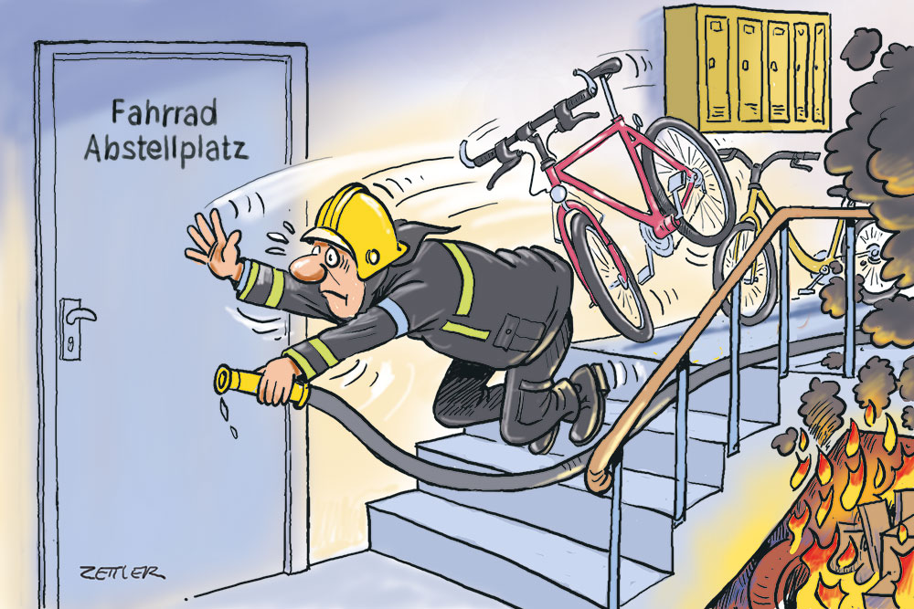 Illustration firefighters