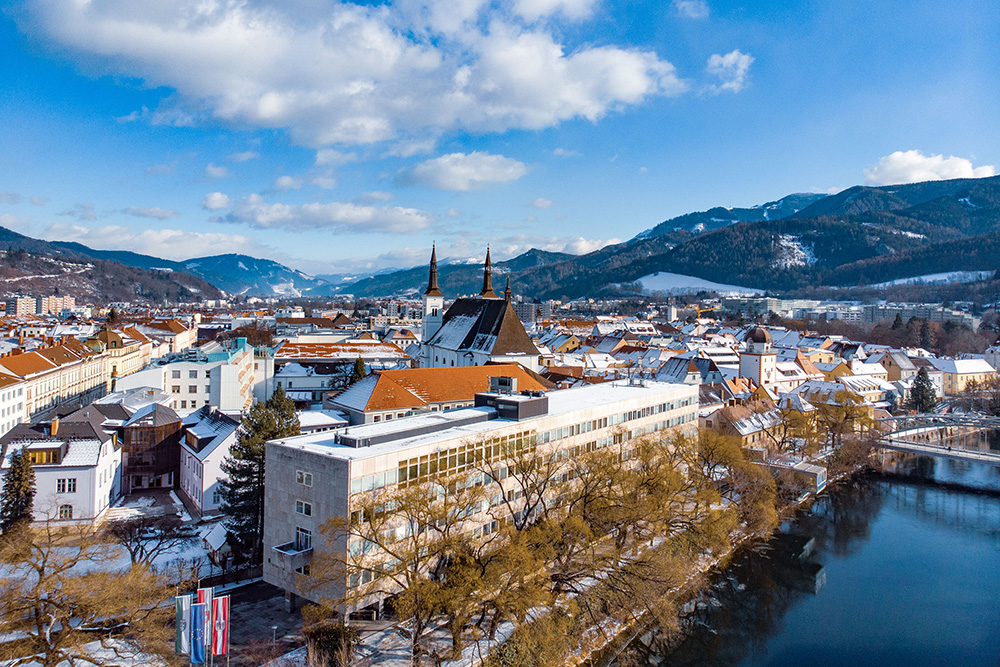 Rathaus im Winter