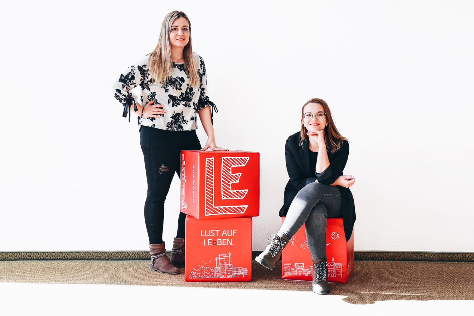 Martina Martinz und Nicole Dvorschak