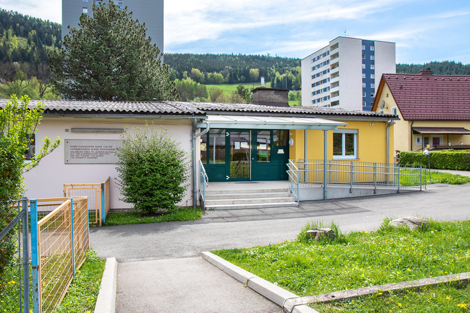 Außenaufnahme Kindergarten Donawitz II