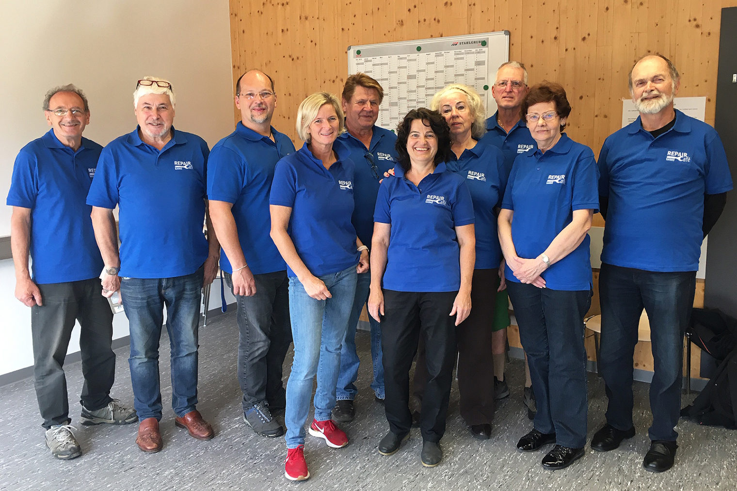 Gruppenbild Team Repair Cafe