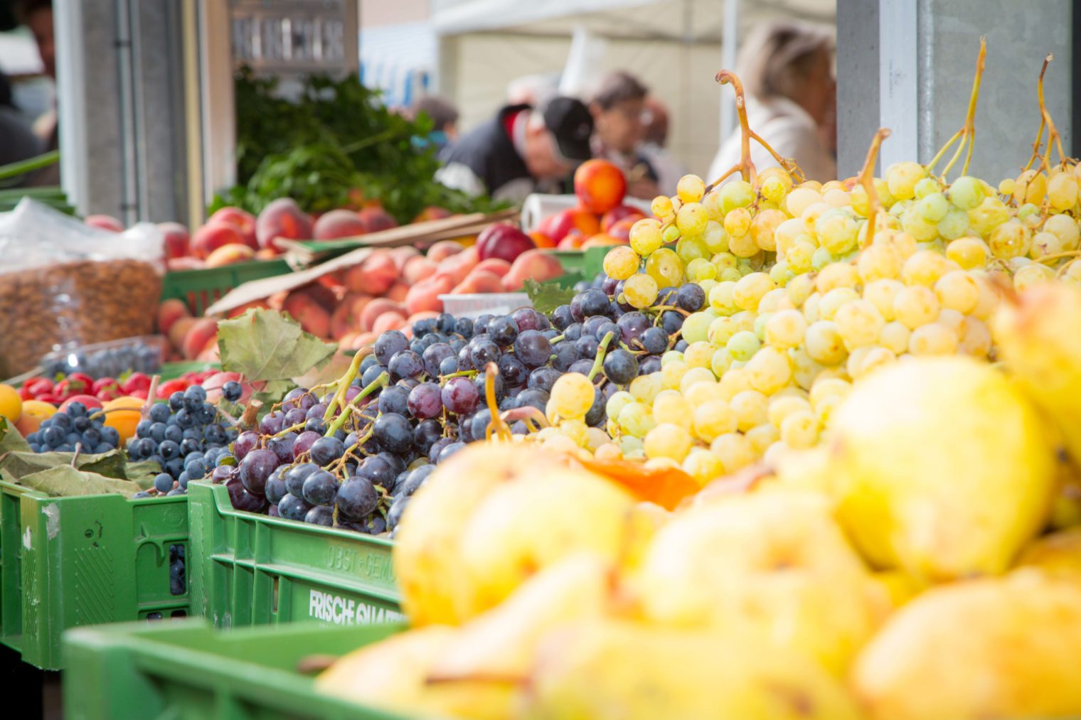 Obst am Leobener Bauernmarkt 