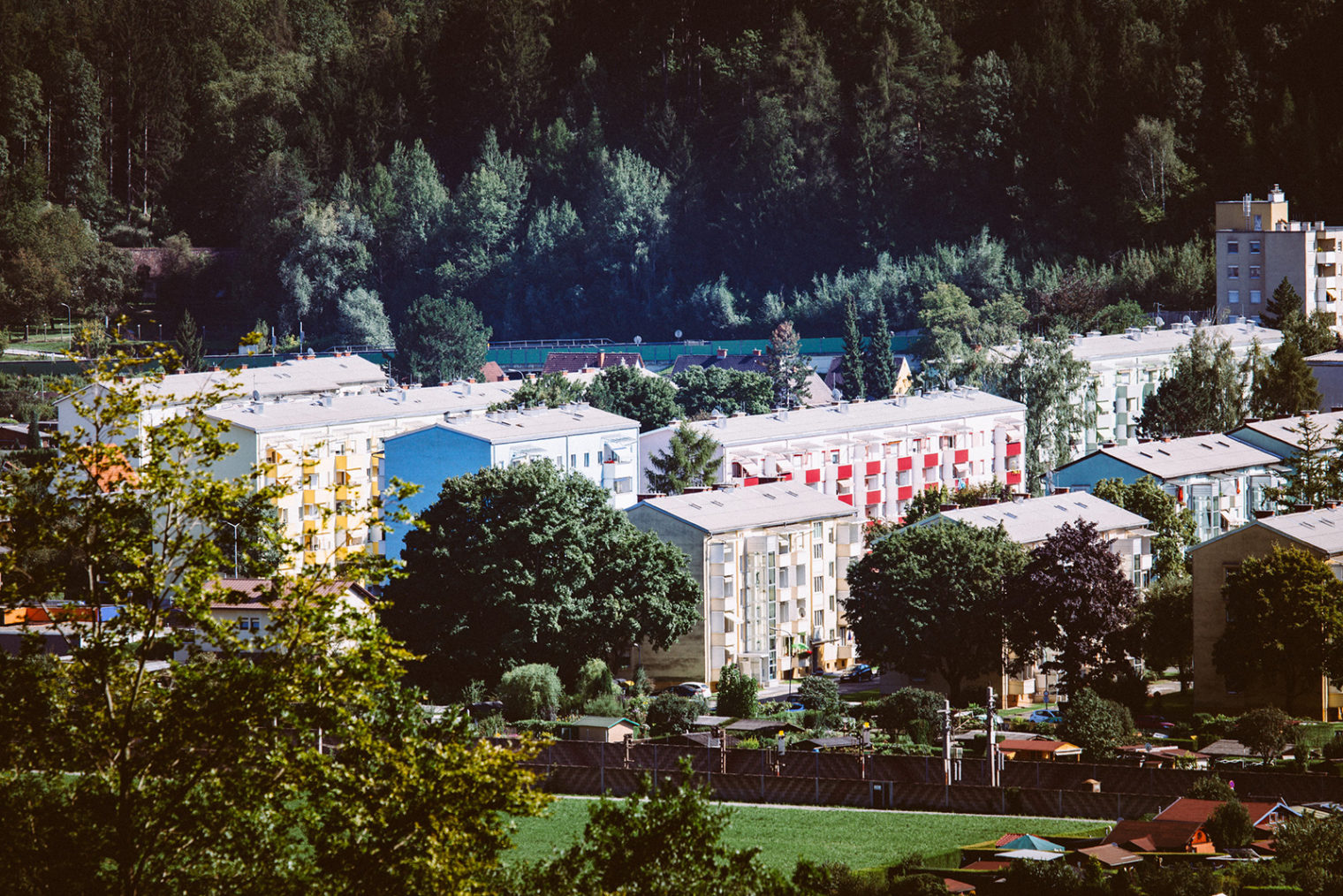 Wohngebäude in Lerchenfeld