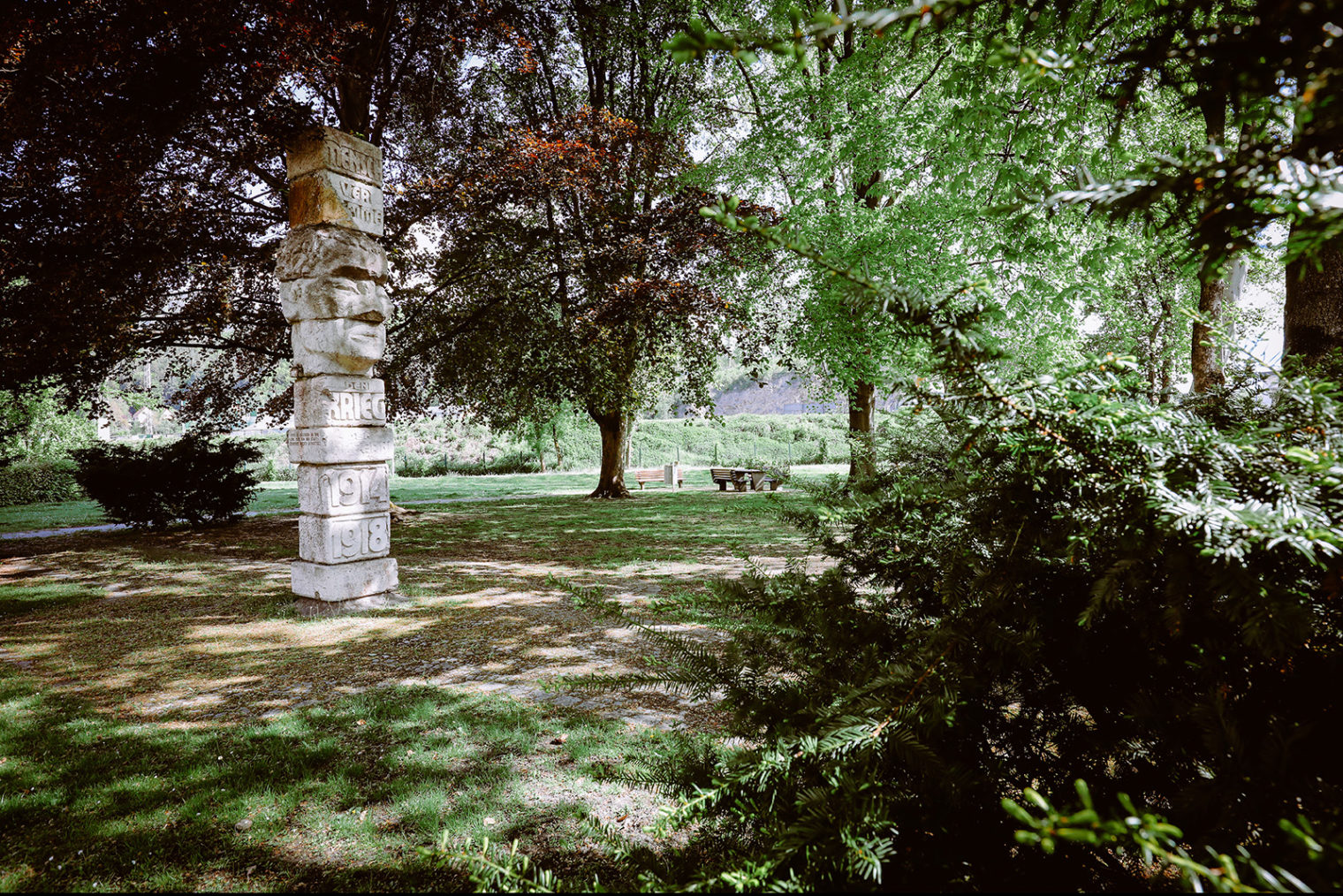 Sculpture in the Leoben Pestalozzipark