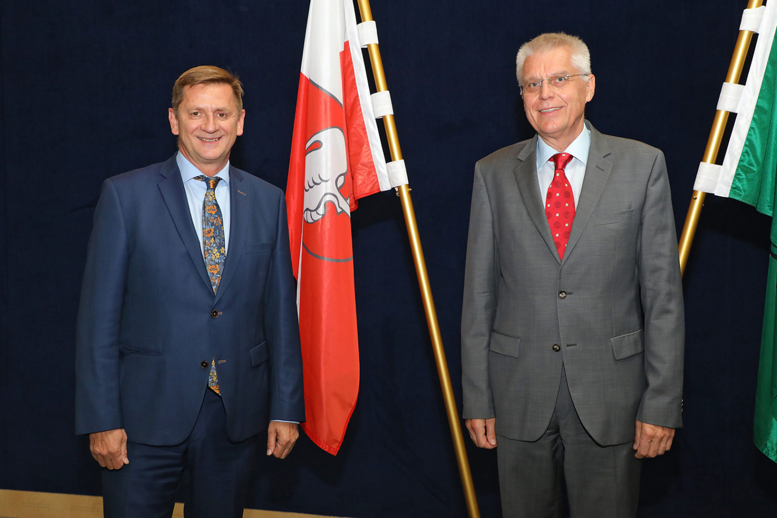 Bürgermeister Wallner und Stadtamtsdirektor Domian
