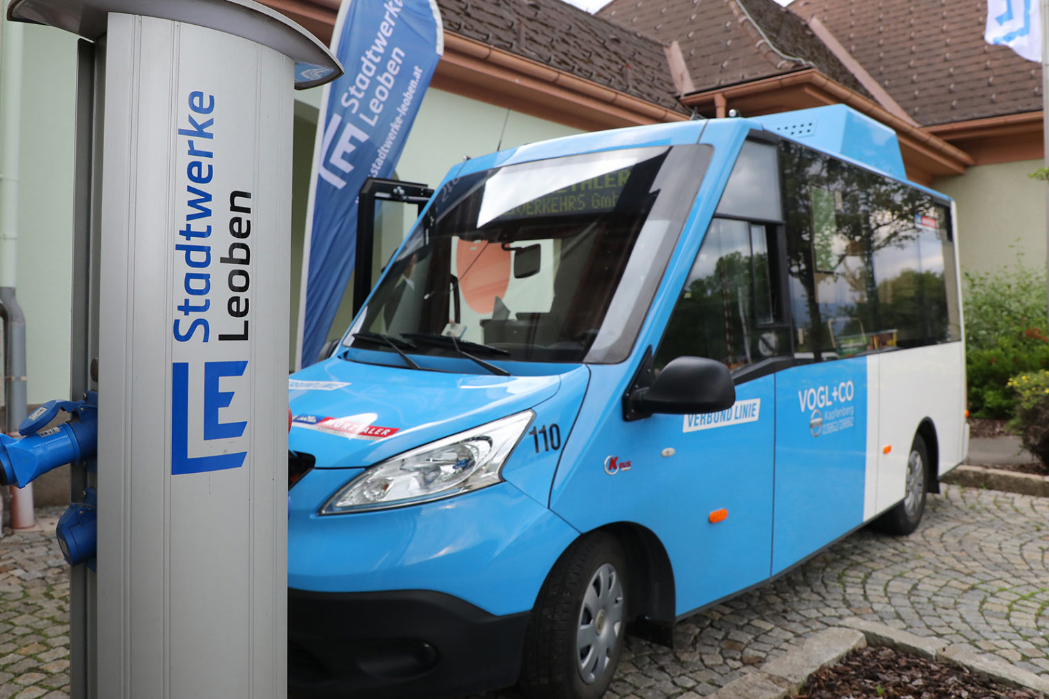E-Rufbus der Stadtwerke Leoben