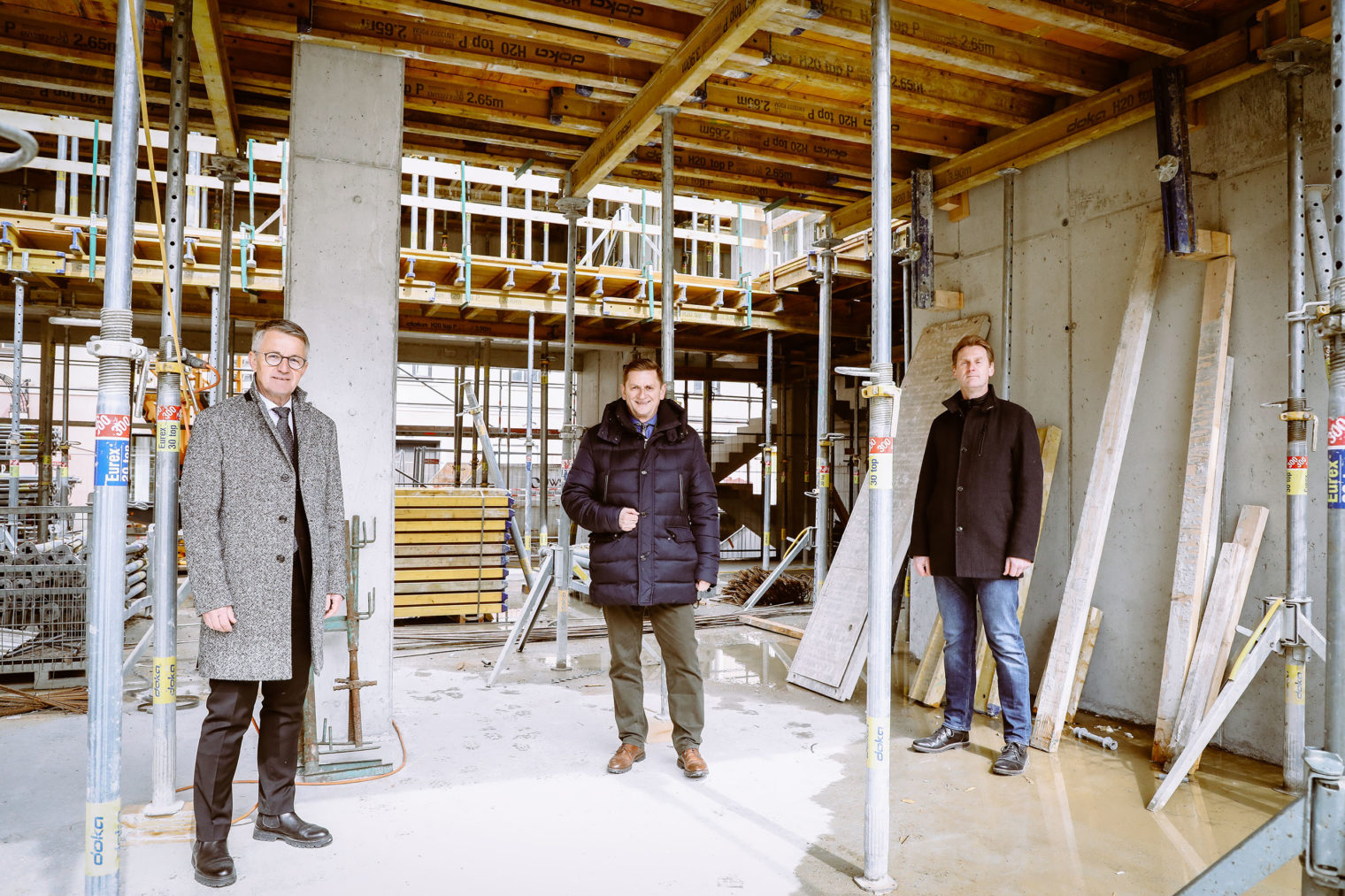 Gruppenbild Baustelle Live Congress