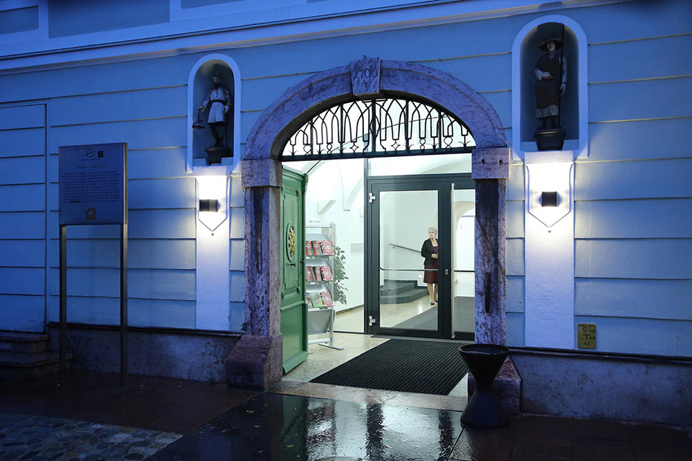 Entrance Leoben Municipial Theatre