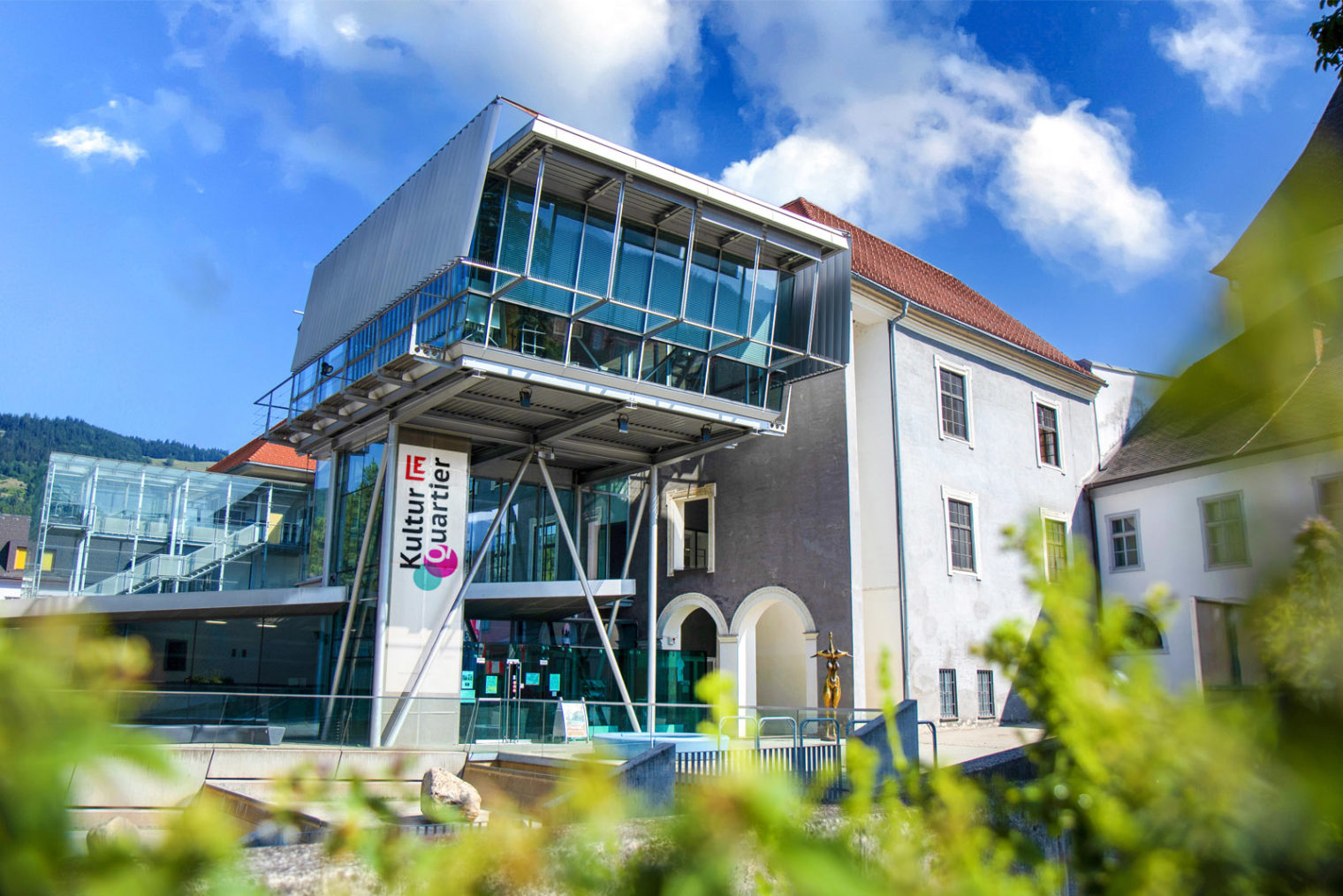 Frontansicht des MuseumsCenters Leoben