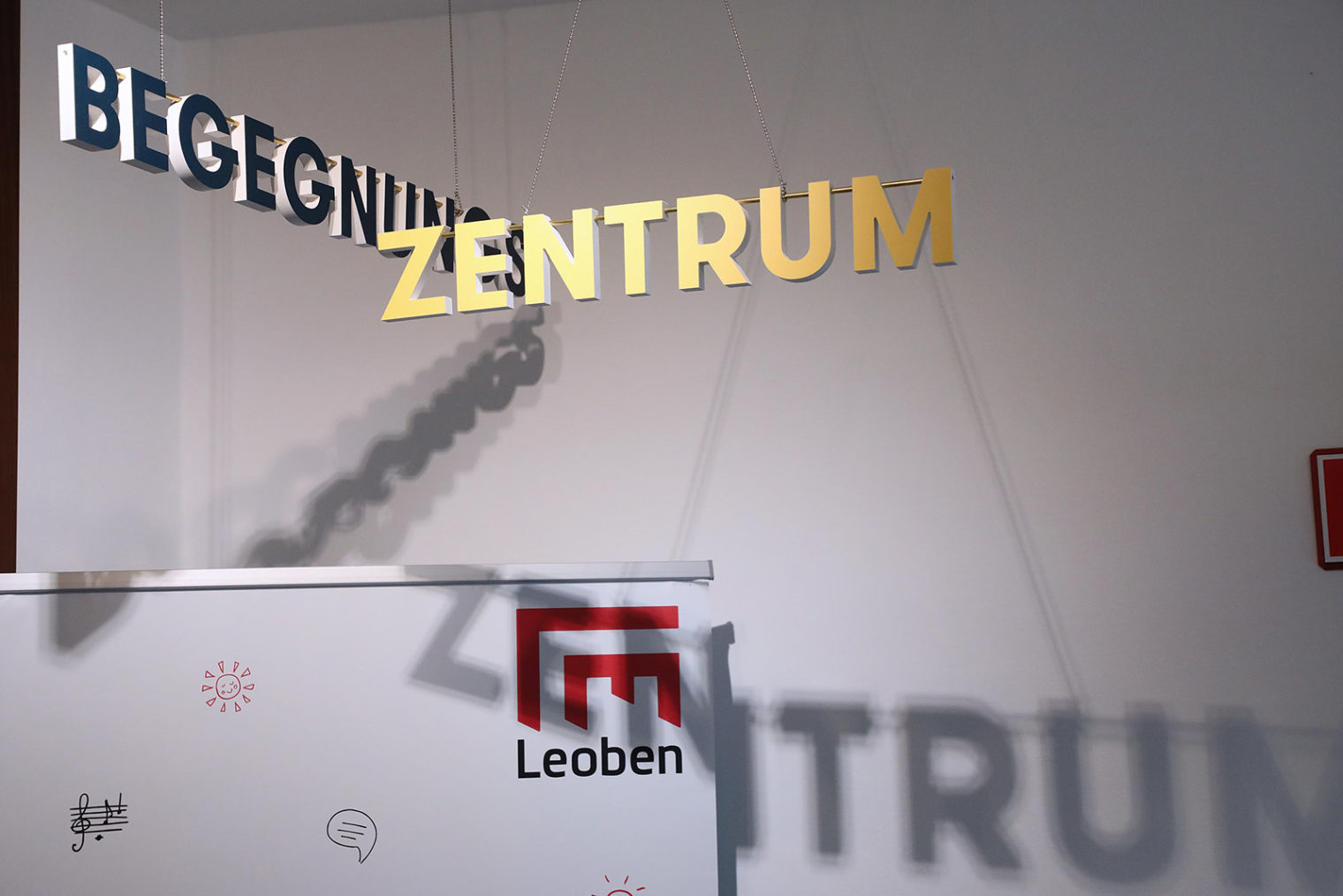 Schriftzug Begegnungszentrum