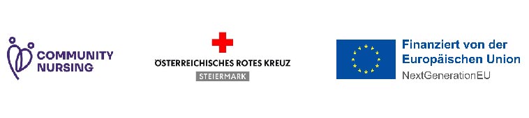 Logos des Projekts 'Community Nursing' Leoben