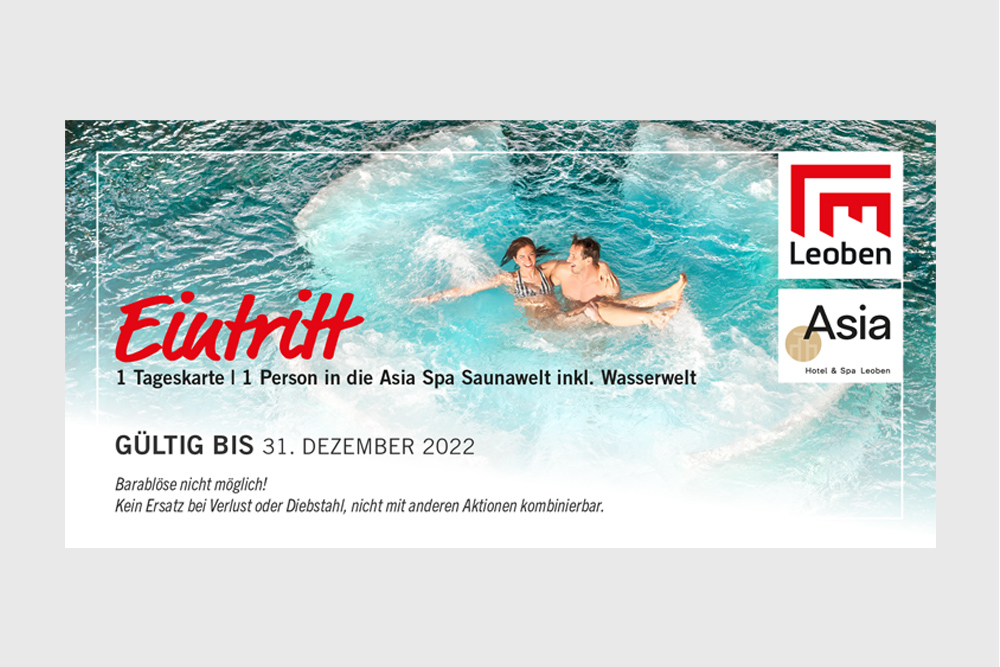 Sujet Gutschein Eintritt Asia Spa