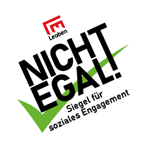 NICHT EGAL! Siegel für soziales Engagement der Stadt Leoben