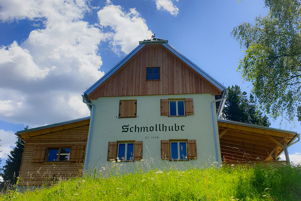 Schmollhube von außen