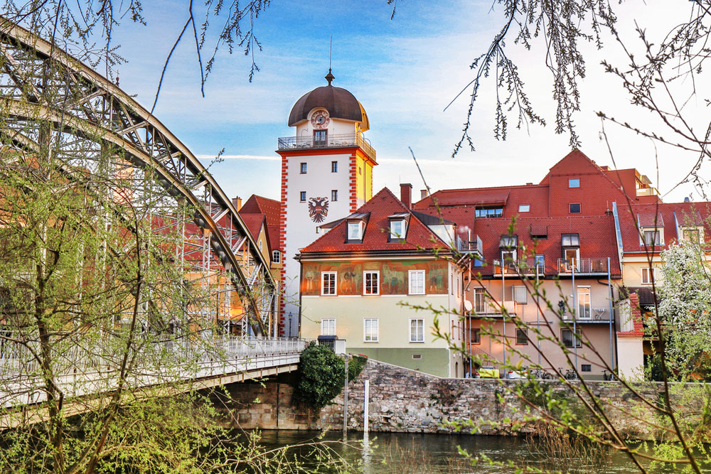 Blick auf den Schwammerlturm