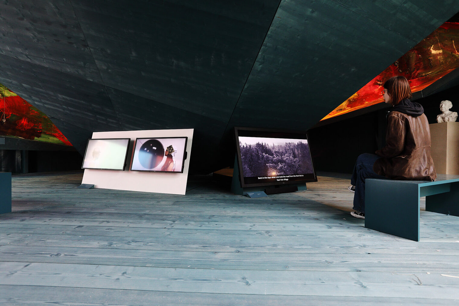Ansicht Kunstwerke im Steiermark Pavillon