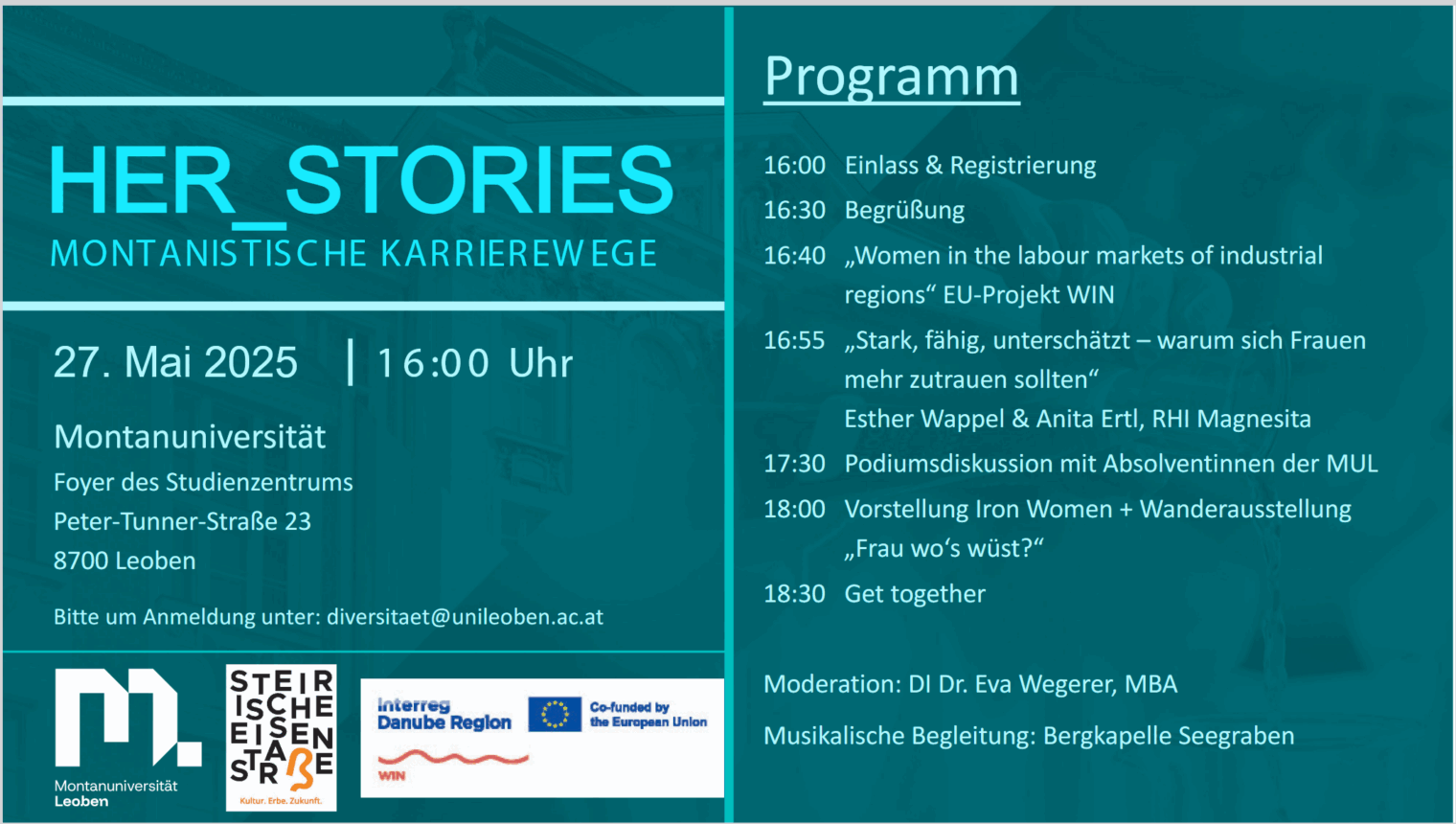 Flyer Veranstaltung 