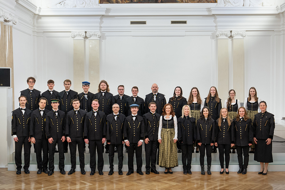 Gruppenfoto Chor der Montanuniversität