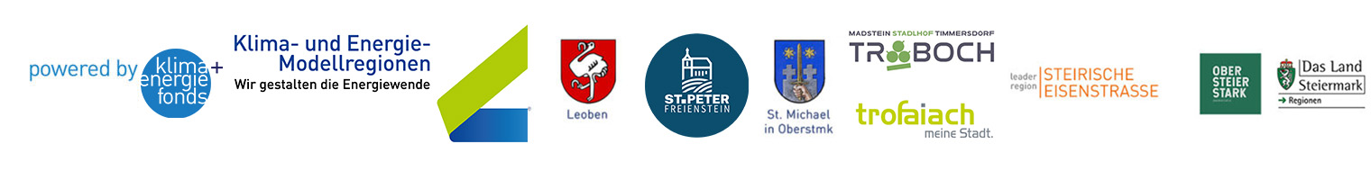Banner mit Logos der Gemeinden und Institutionen