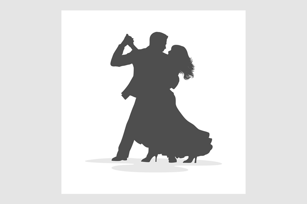 Symbolbild: Mann und Frau beim Tanzen