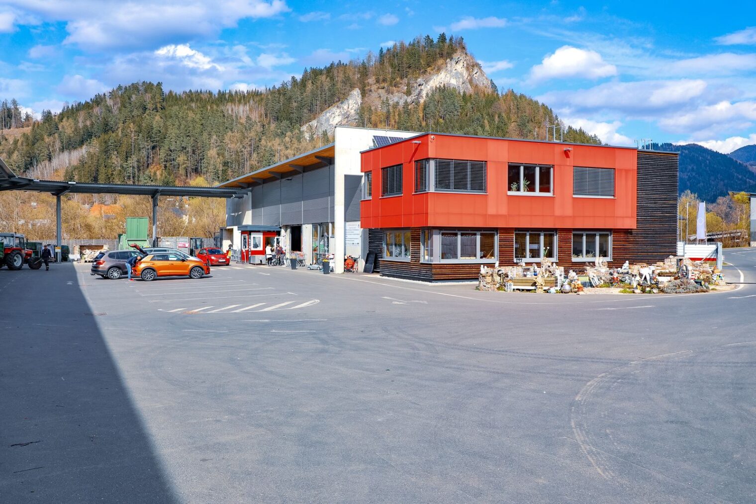 ASZ Leoben Gebäude von außen