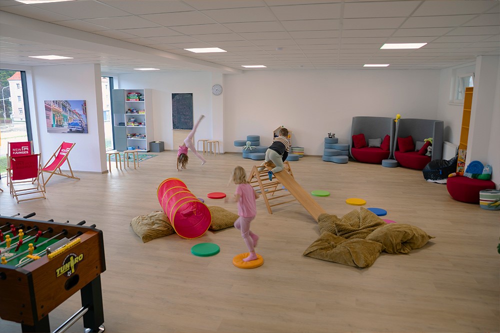 Begegnungszentrum Lerchenfeld, Kinder spielen