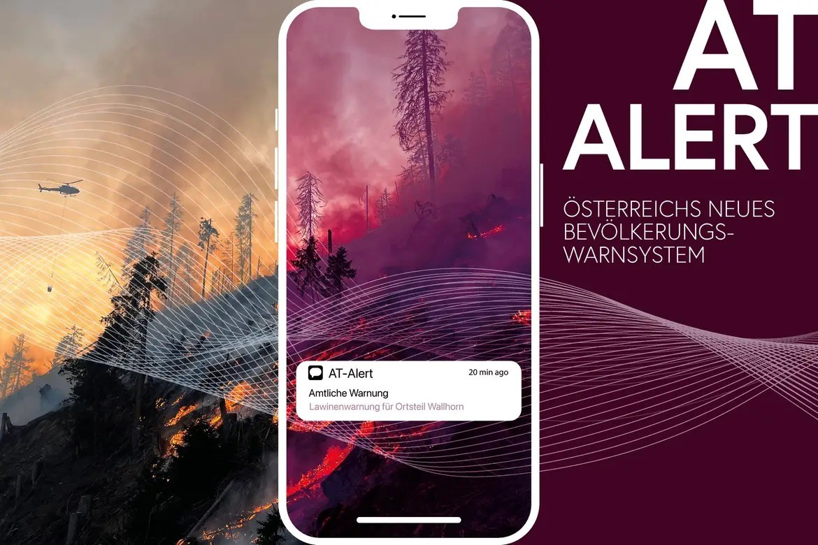Sujet AT Alert des Bundesministerium für Inneres