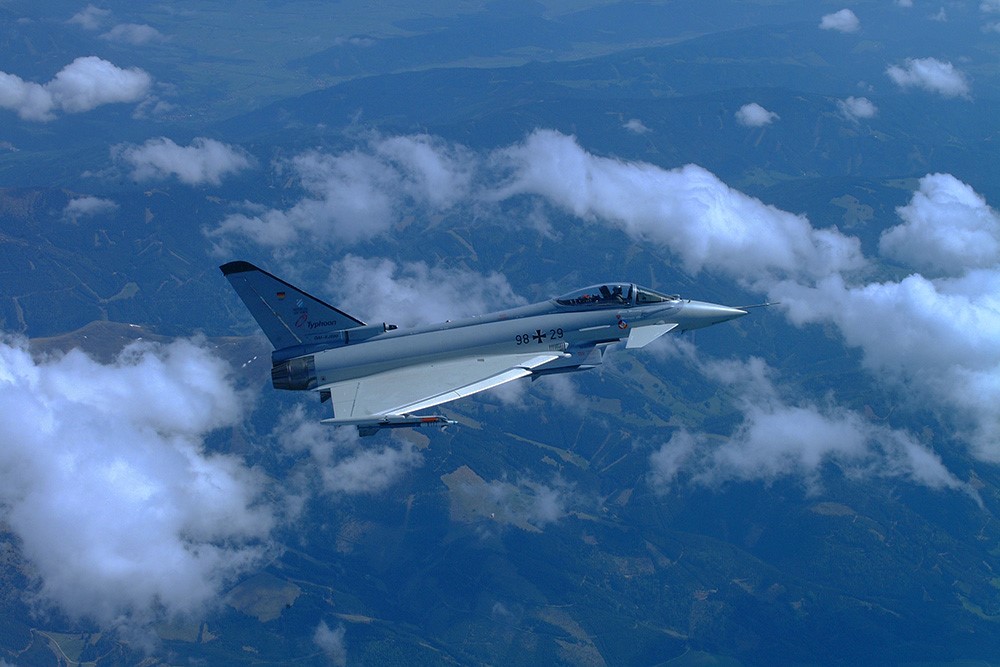 Eurofighter im Flug