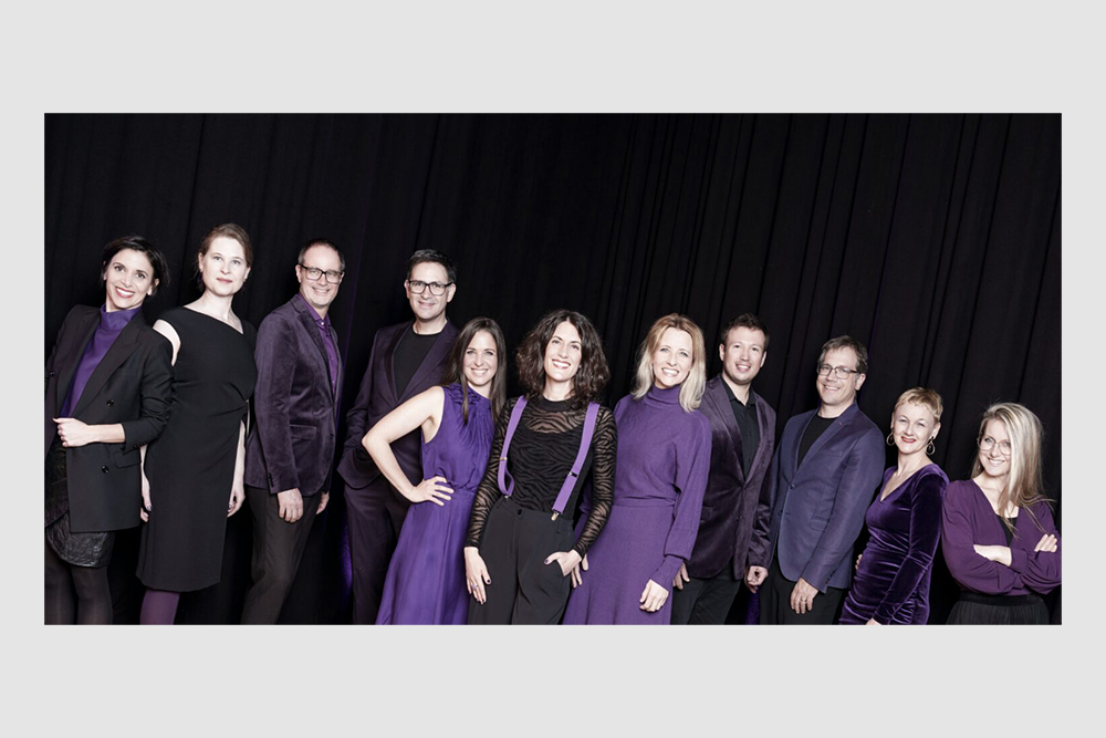 Gruppenfoto Openvoices, sieben Damen und vier Herren
