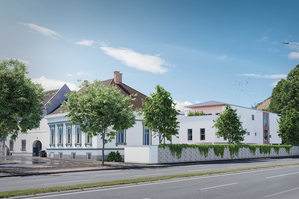 Rendering des sanierten Altbestands
