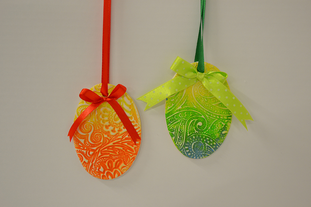 Gebastelte Ostereier