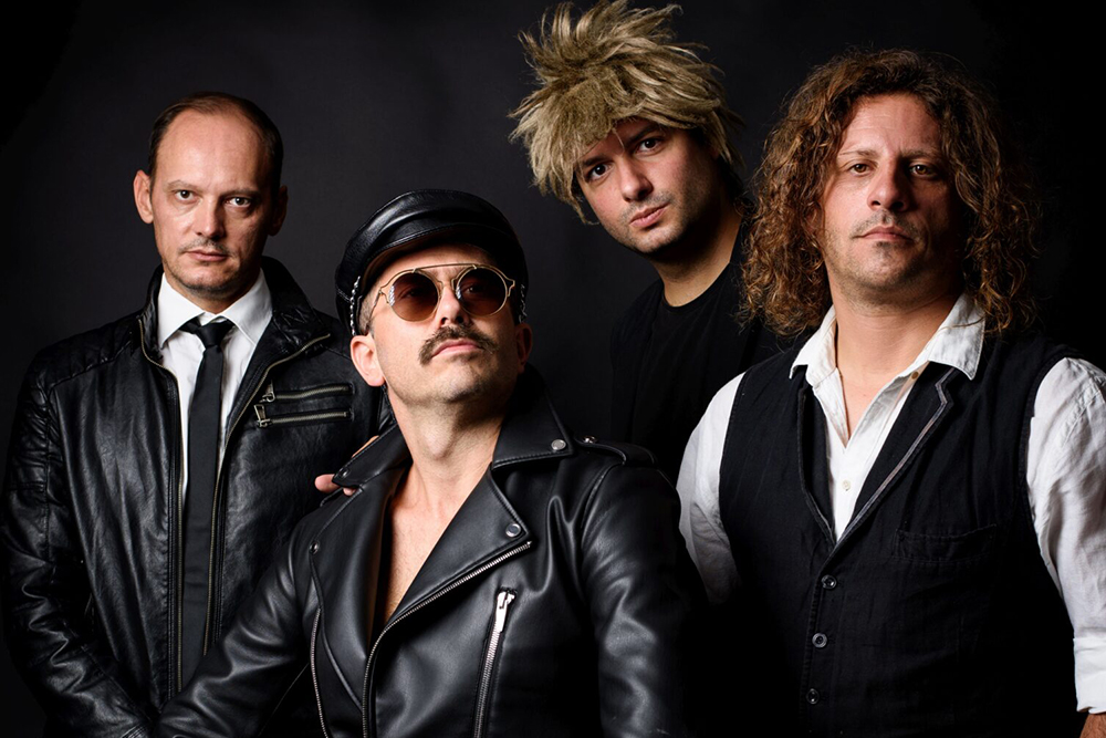 Gruppenfoto der Queen Tribute Band