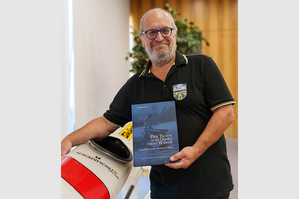 Buchpräsentation von Autor Mag. Robert Koch mit Skijak