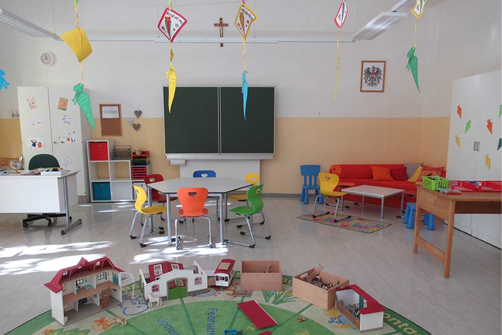 Raum der GTS Betreuung in der VS Seegraben