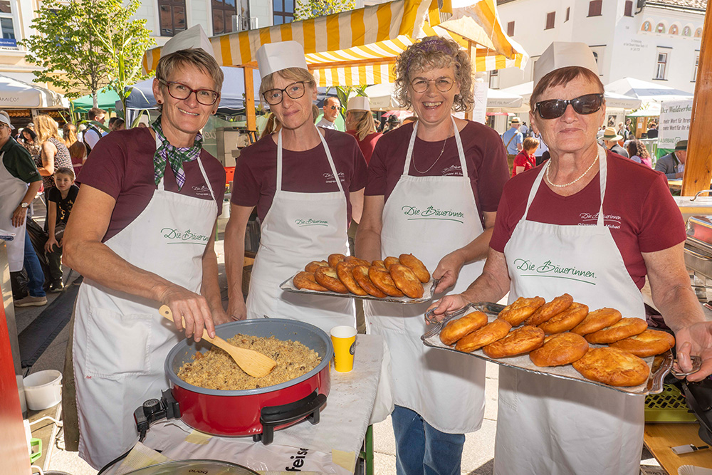 Bäuerinnen am Stadt-Land-Fest